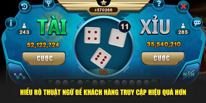 Hiểu rõ thuật ngữ để khách hàng truy cập hiệu quả hơn